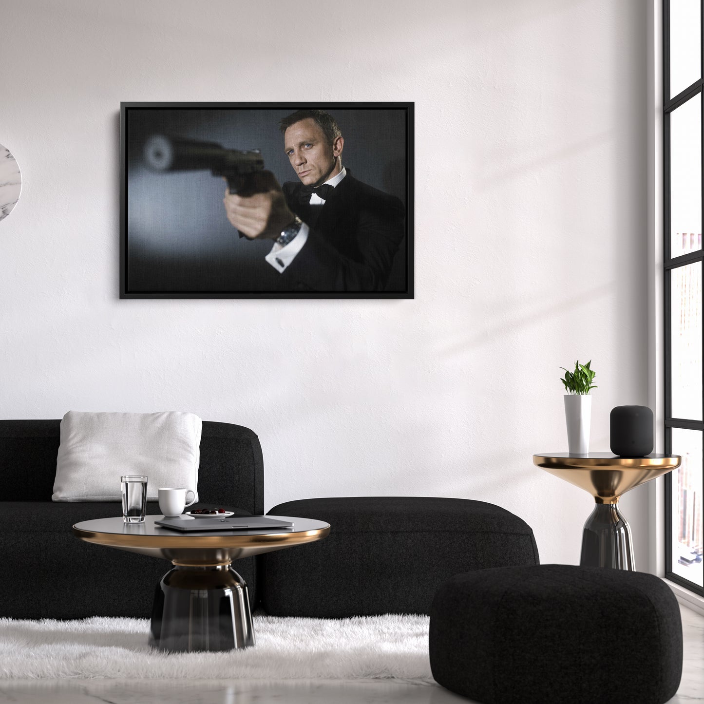 James Bond Daniel Craig Canvas Wall Art – The Modern James Bond Poster