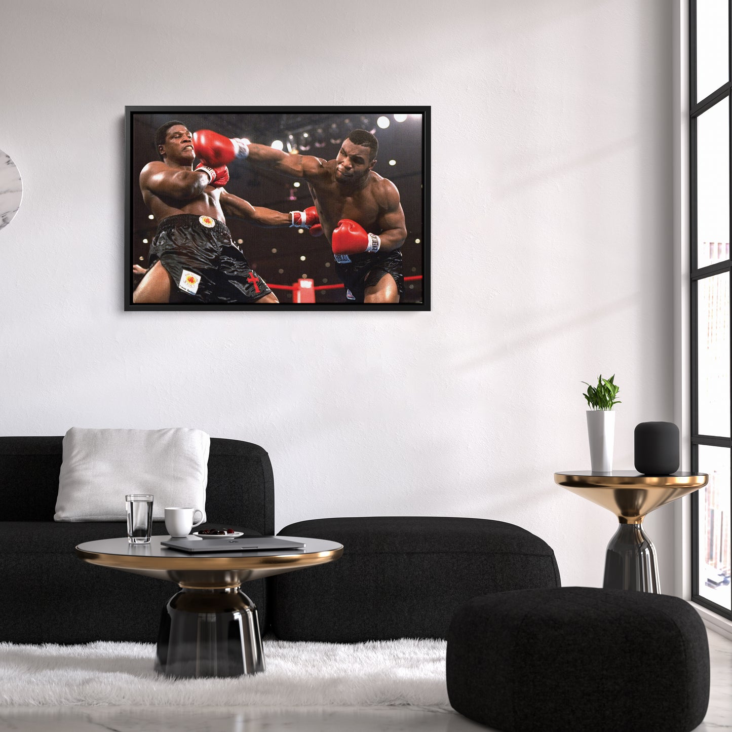 Mike Tyson Boxing Canvas Wall Art – Legendary Fighter Decor