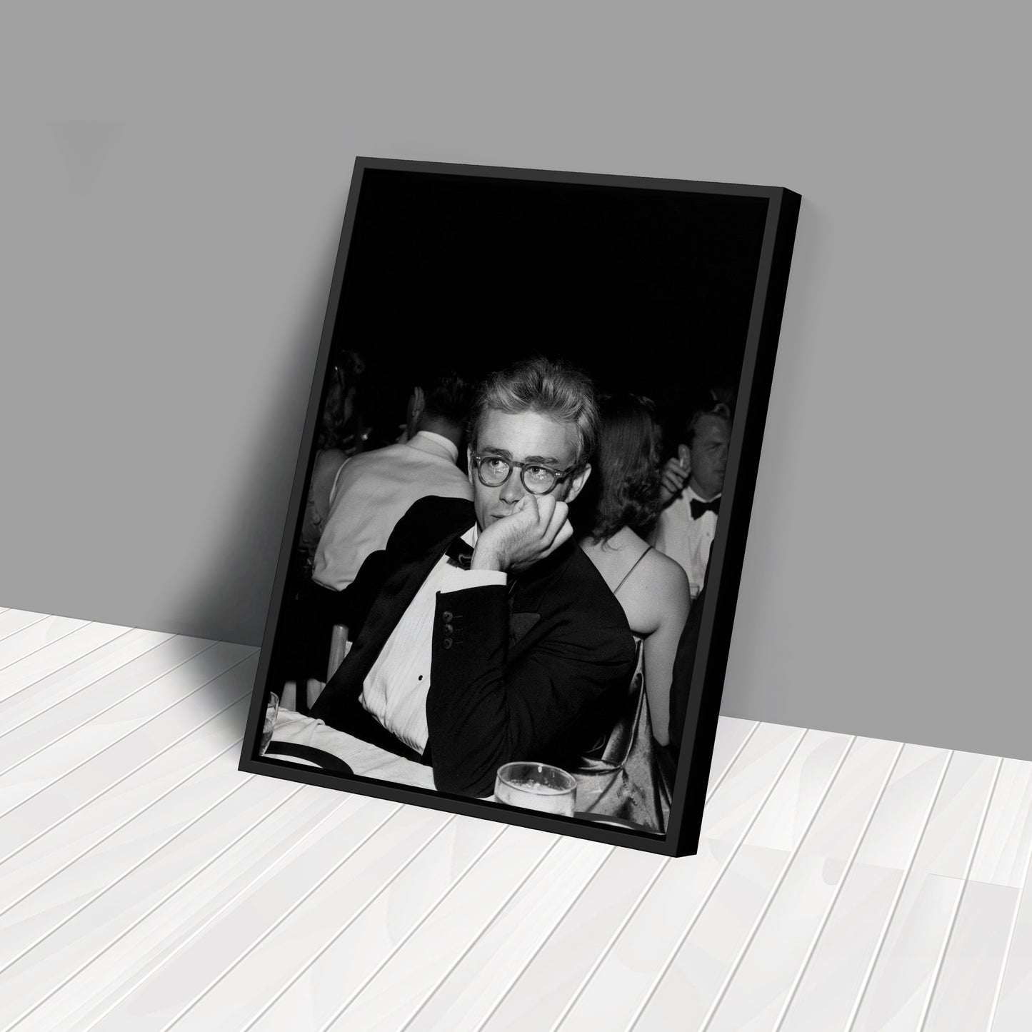 James Dean Canvas Wall Art – Timeless American Actor Portrait