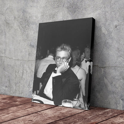 James Dean Canvas Wall Art – Timeless American Actor Portrait