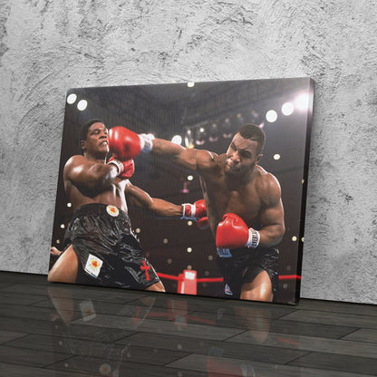 Mike Tyson Boxing Canvas Wall Art – Legendary Fighter Decor