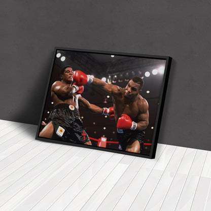 Mike Tyson Boxing Canvas Wall Art – Legendary Fighter Decor