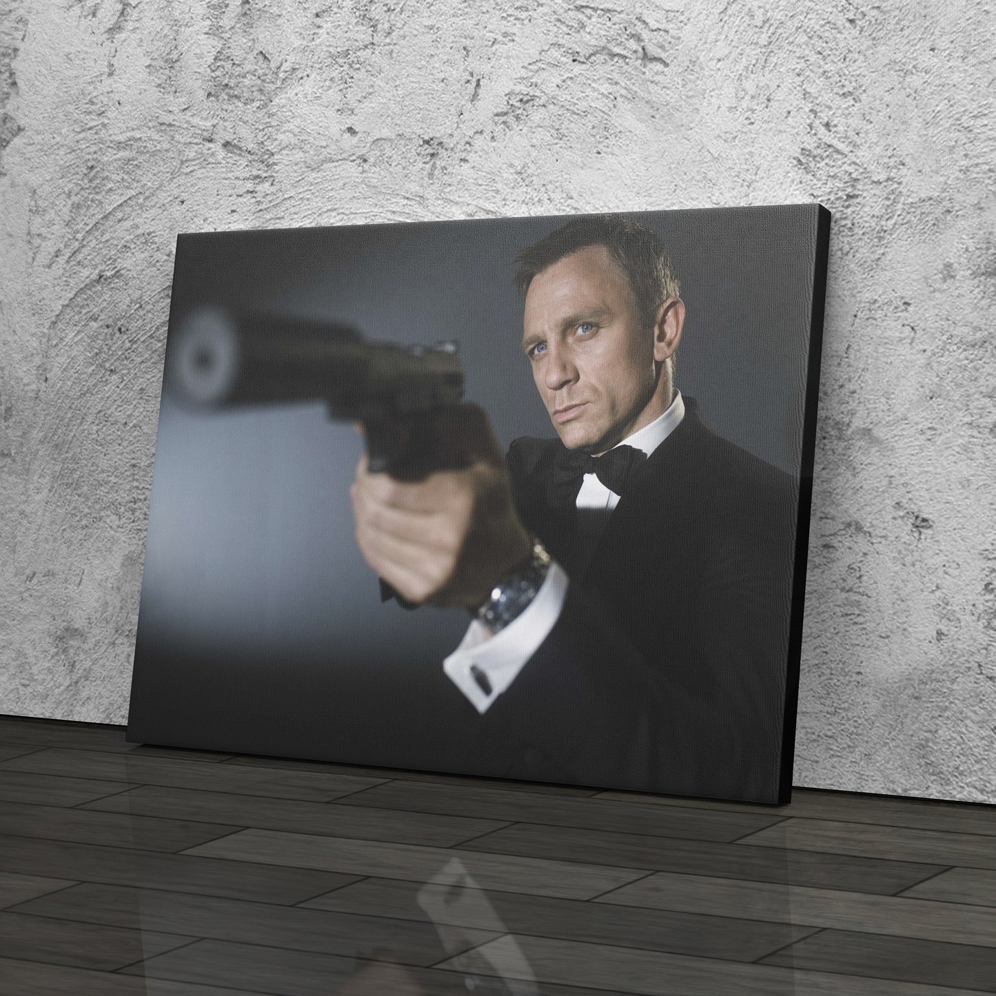 James Bond Daniel Craig Canvas Wall Art – The Modern James Bond Poster