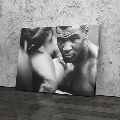 Mike Tyson Training Poster – Boxing Canvas Art Wall Decor