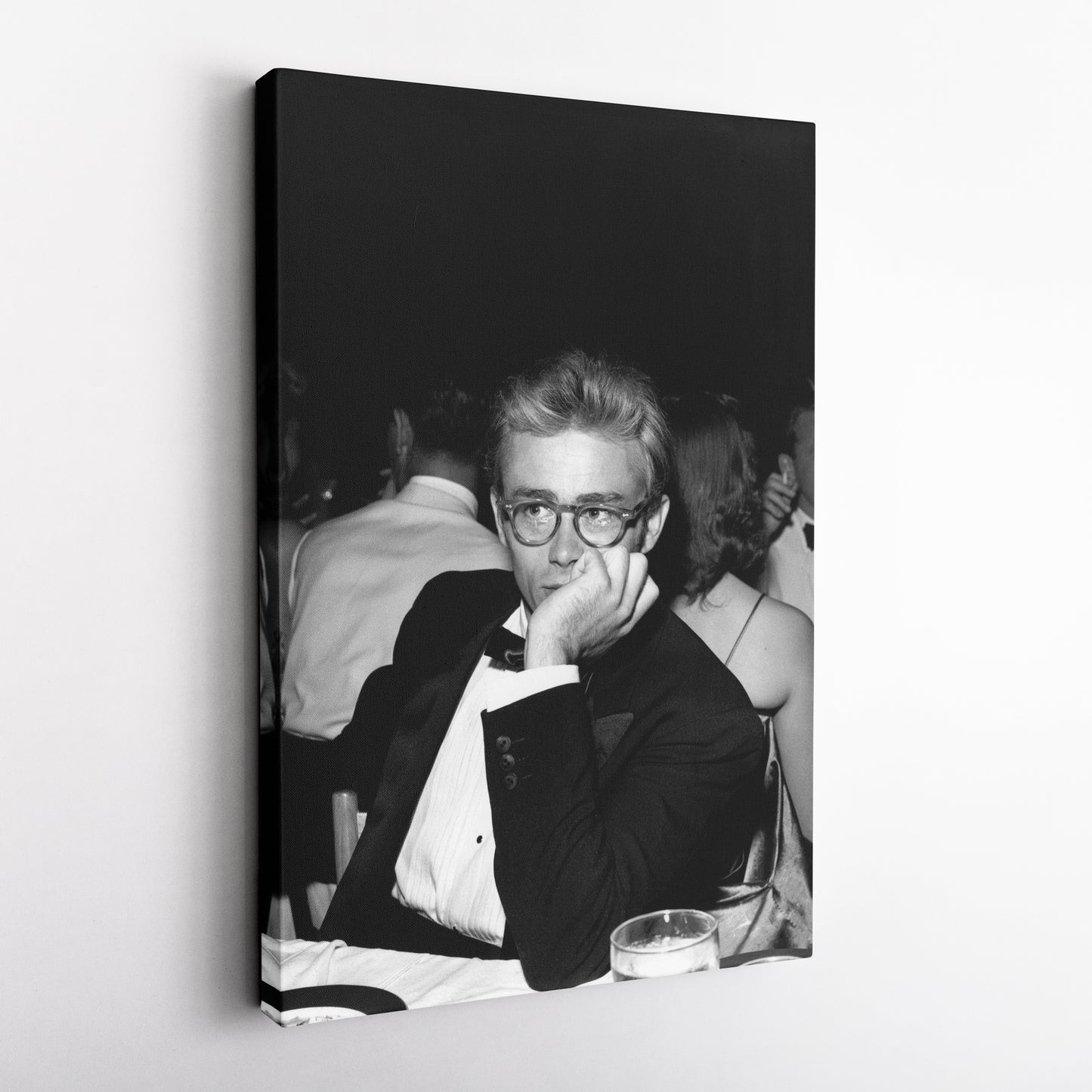 James Dean Canvas Wall Art – Timeless American Actor Portrait