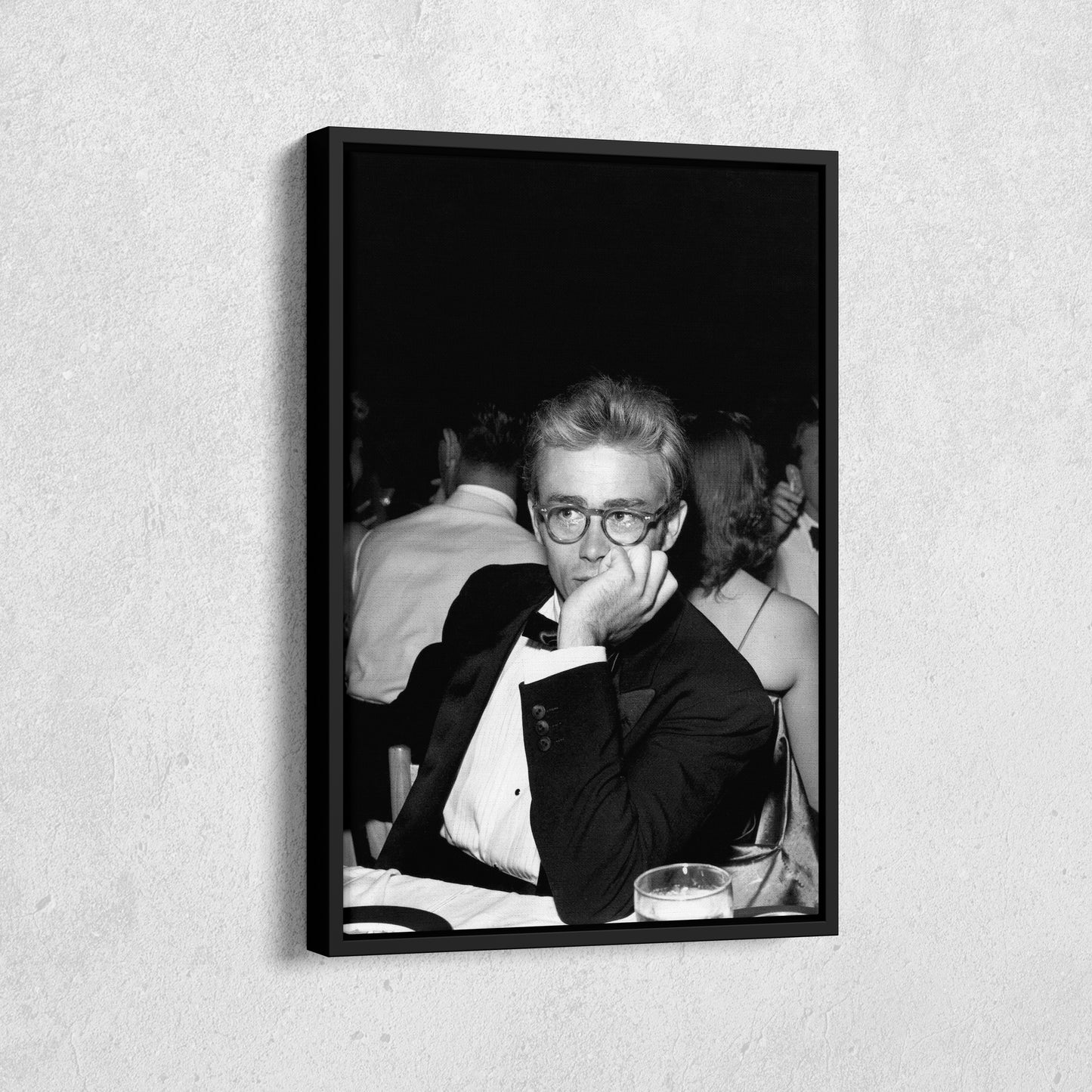 James Dean Canvas Wall Art – Timeless American Actor Portrait