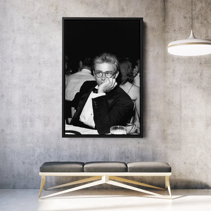 James Dean Canvas Wall Art – Timeless American Actor Portrait