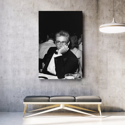 James Dean Canvas Wall Art – Timeless American Actor Portrait