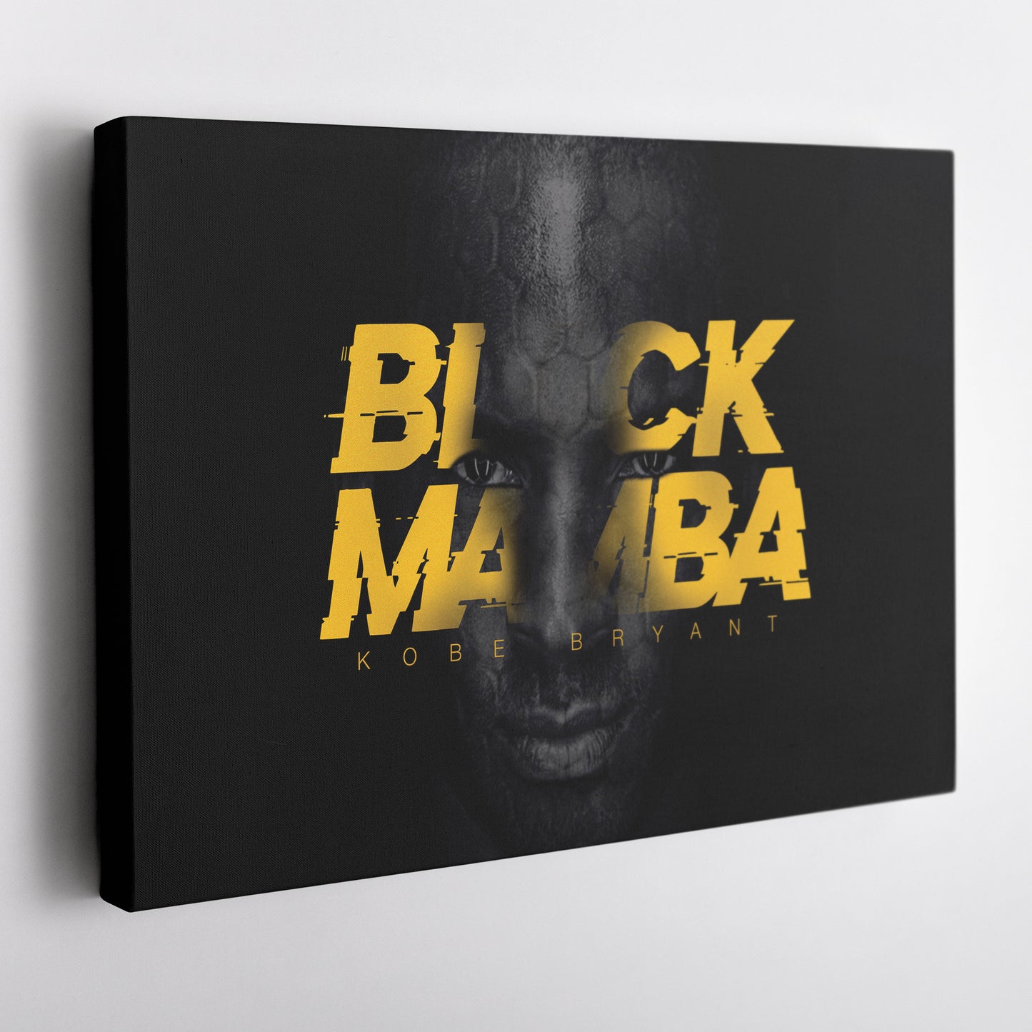 Kobe Bryant Black Mamba Forever Canvas Wall Art – Timeless Basketball Icon