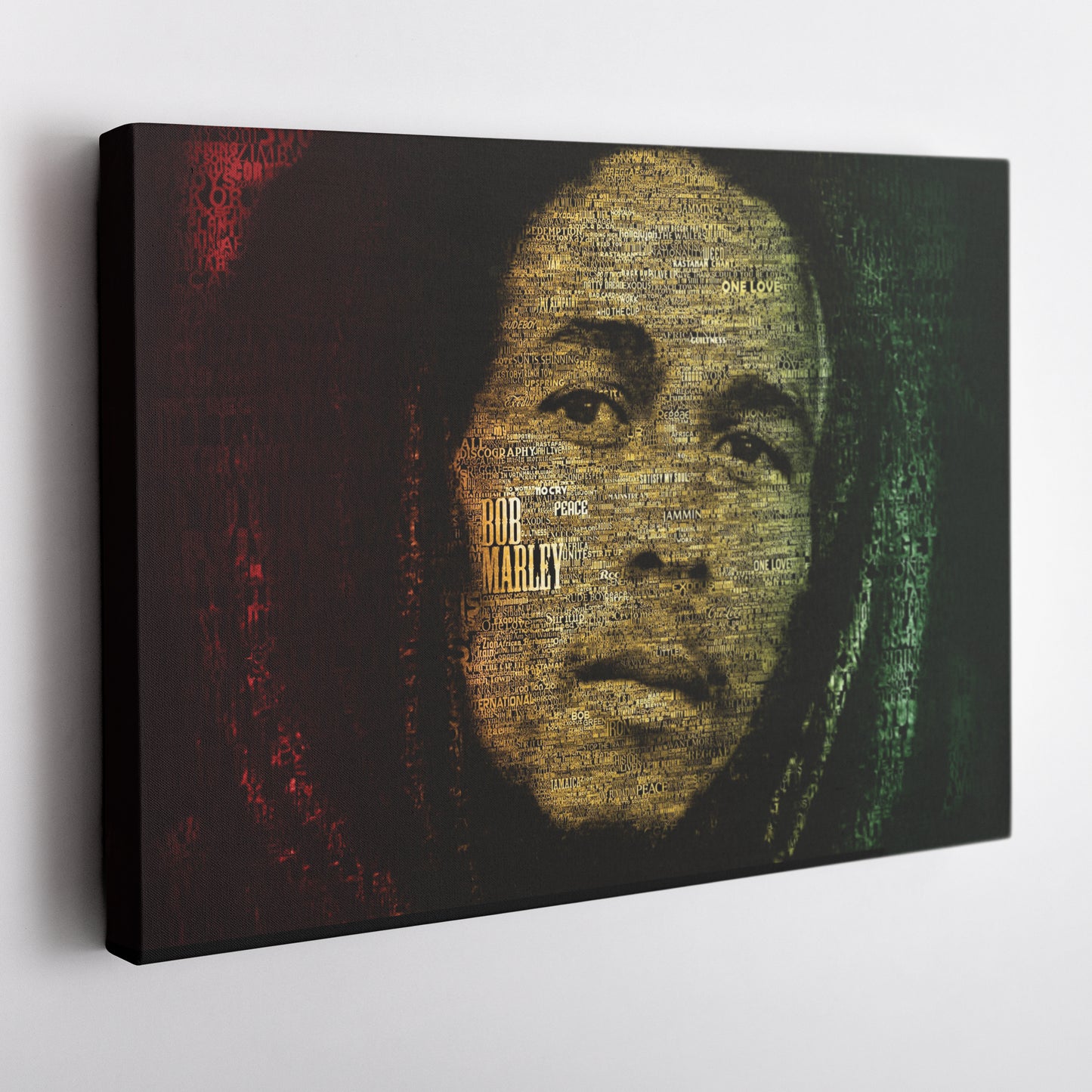 Bob Marley Canvas Wall Art – Music Legend Home Decor Print