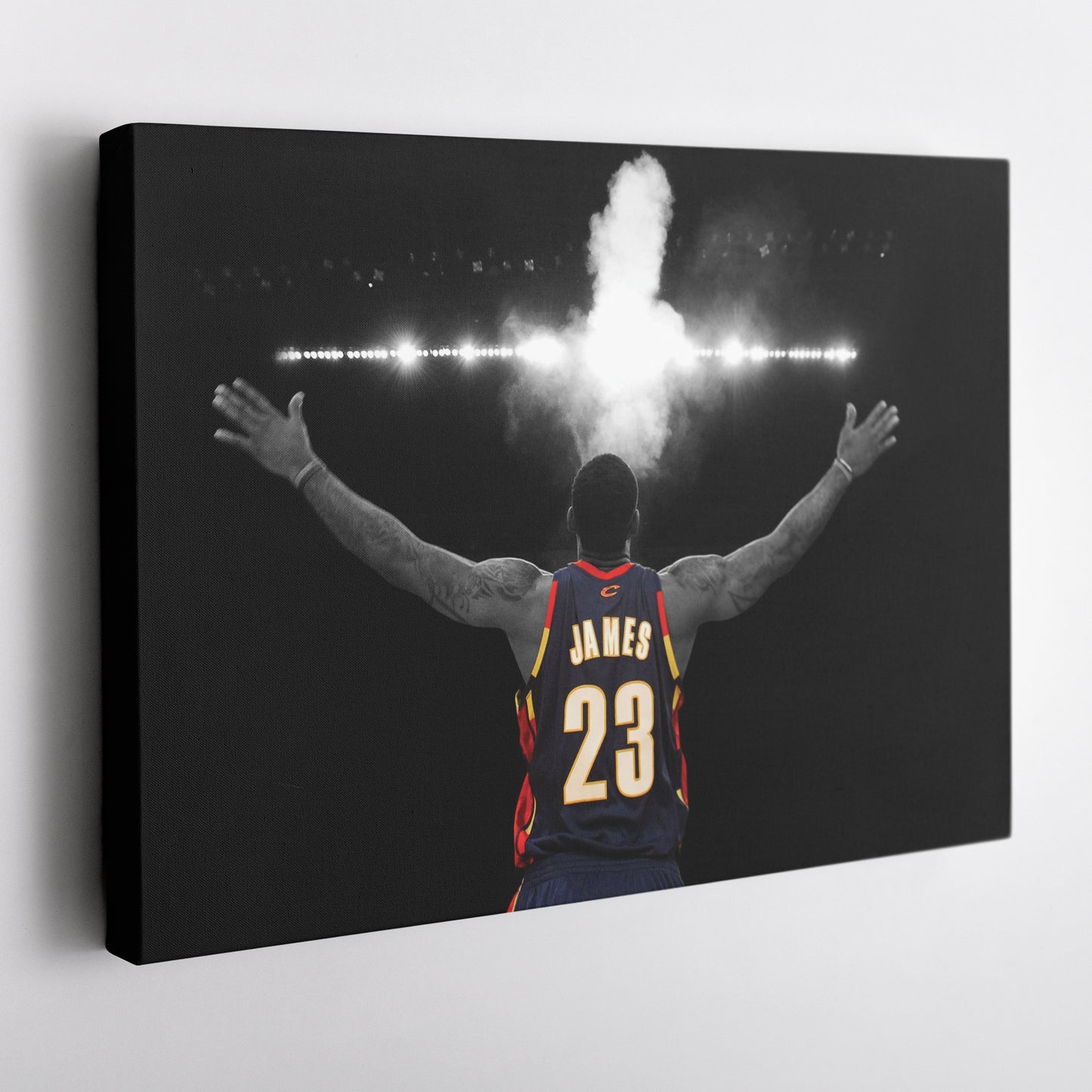 LeBron James Cleveland Cavaliers Canvas Wall Art – King’s Court Decor