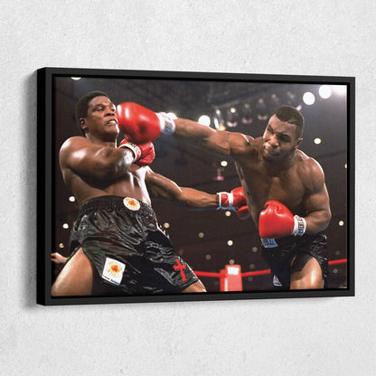 Mike Tyson Boxing Canvas Wall Art – Legendary Fighter Decor