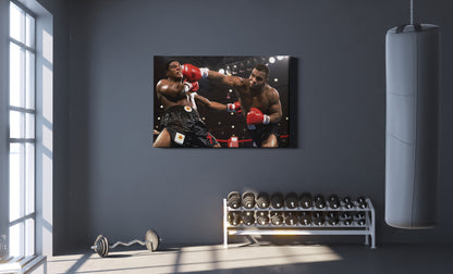 Mike Tyson Poster American Boxer Canvas Wall Art Home Decor Framed Art