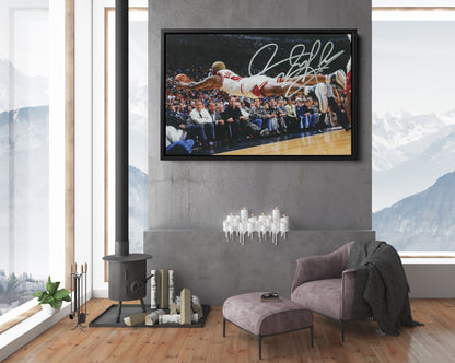 Dennis Rodman Poster Chicago Bulls Basketball Canvas Wall Art Home Decor Framed Art