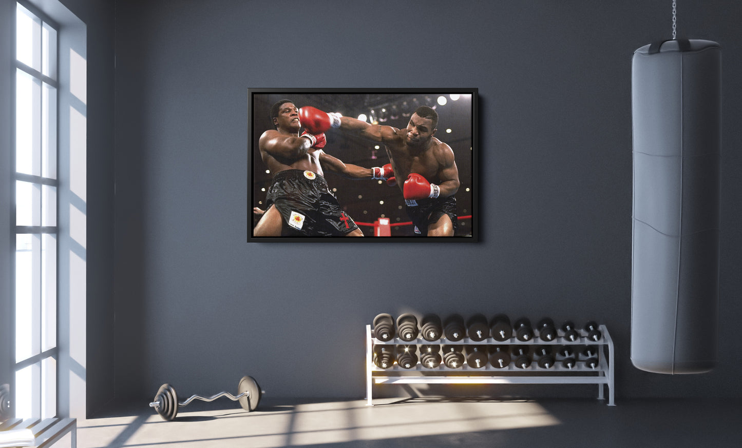 Mike Tyson Poster American Boxer Canvas Wall Art Home Decor Framed Art