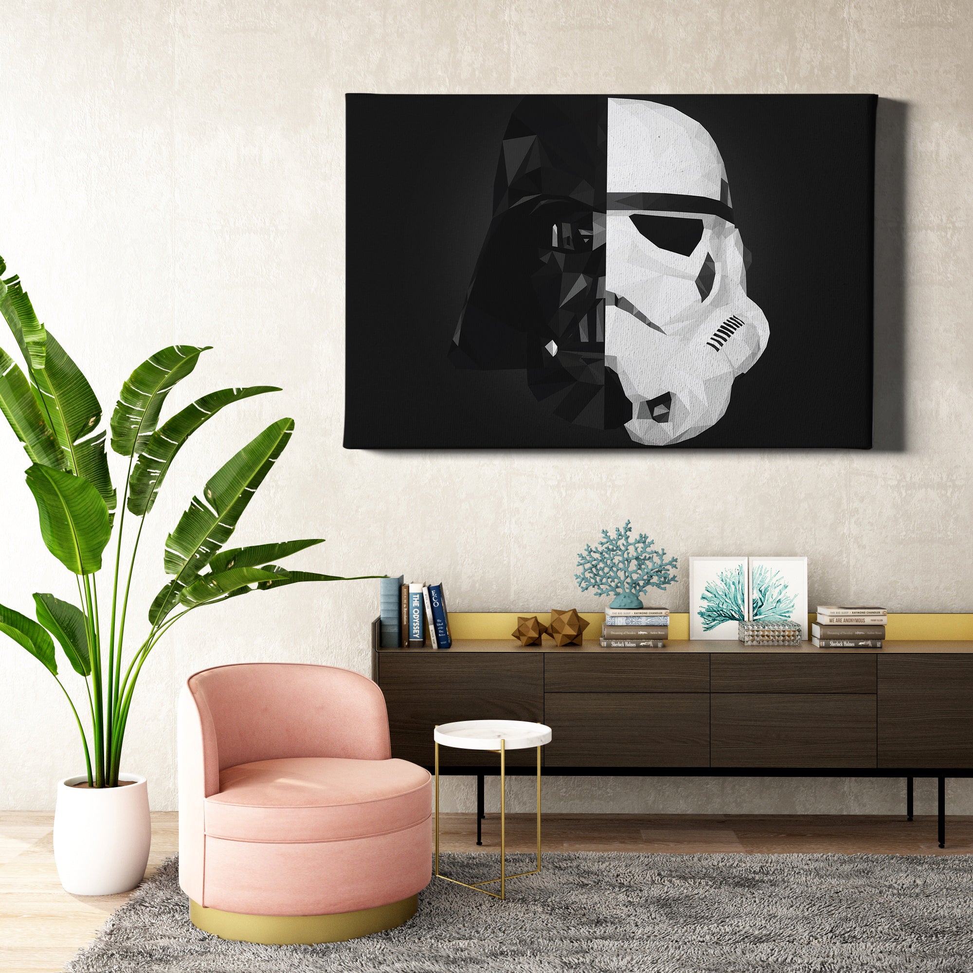 Stormtrooper wall hot sale art