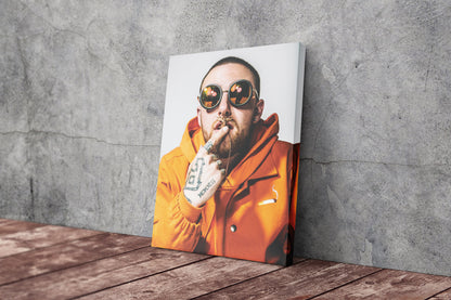 Mac Miller Poster Rapper Hand Made Posters Canvas Wall Art Home Decor Framed Art