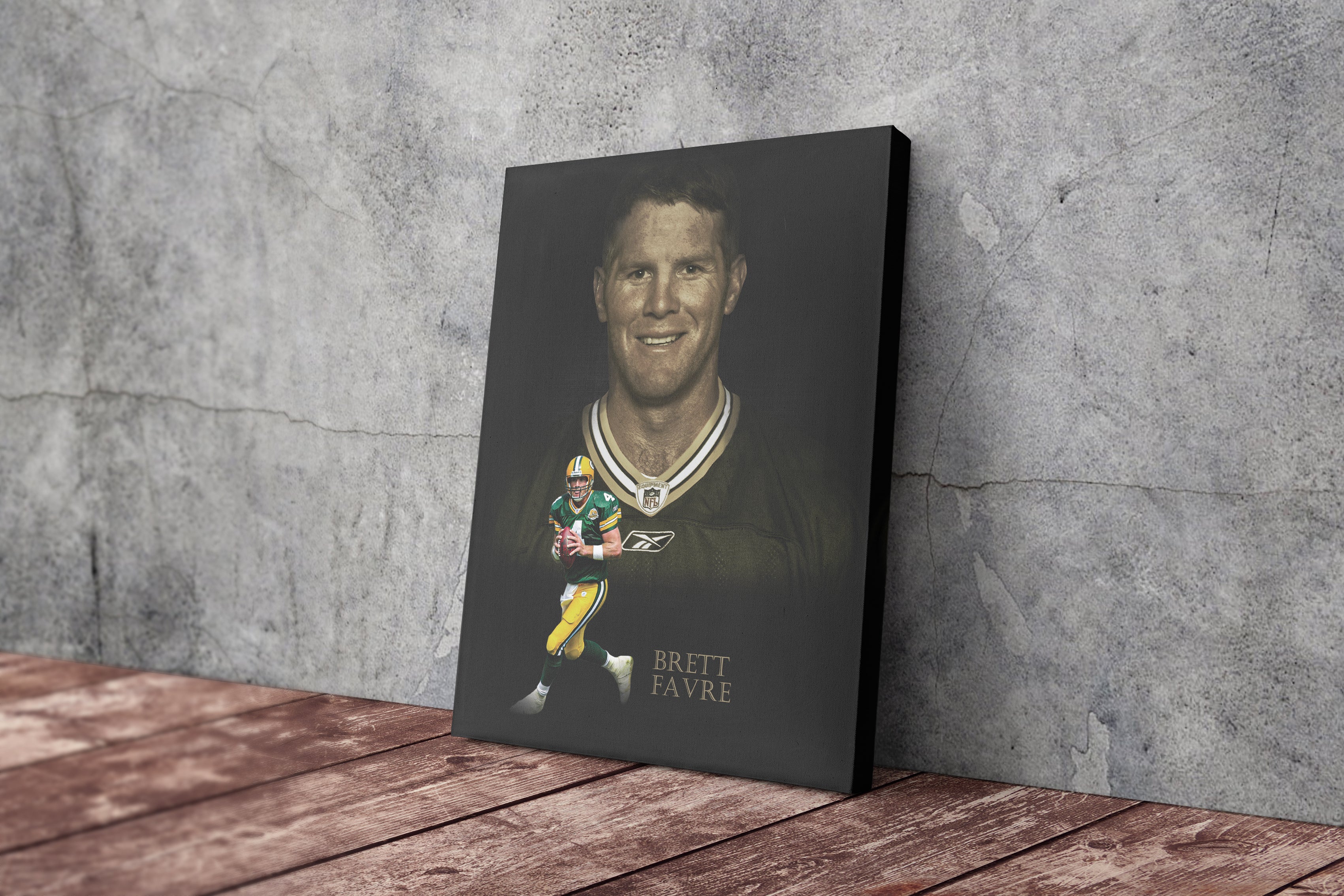 Brett Favre Green Bay Packers Poster