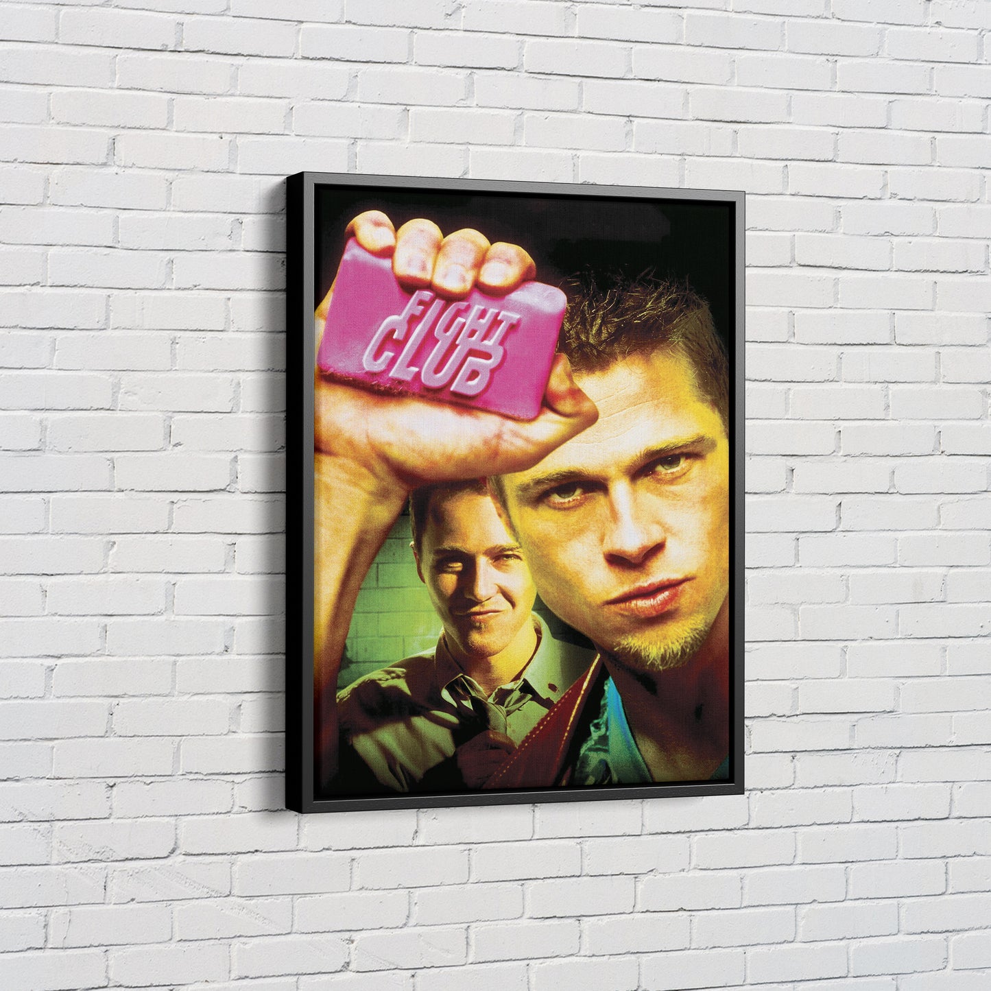 Fight Club Movie Poster Canvas Wall Art Home Decor Framed Art