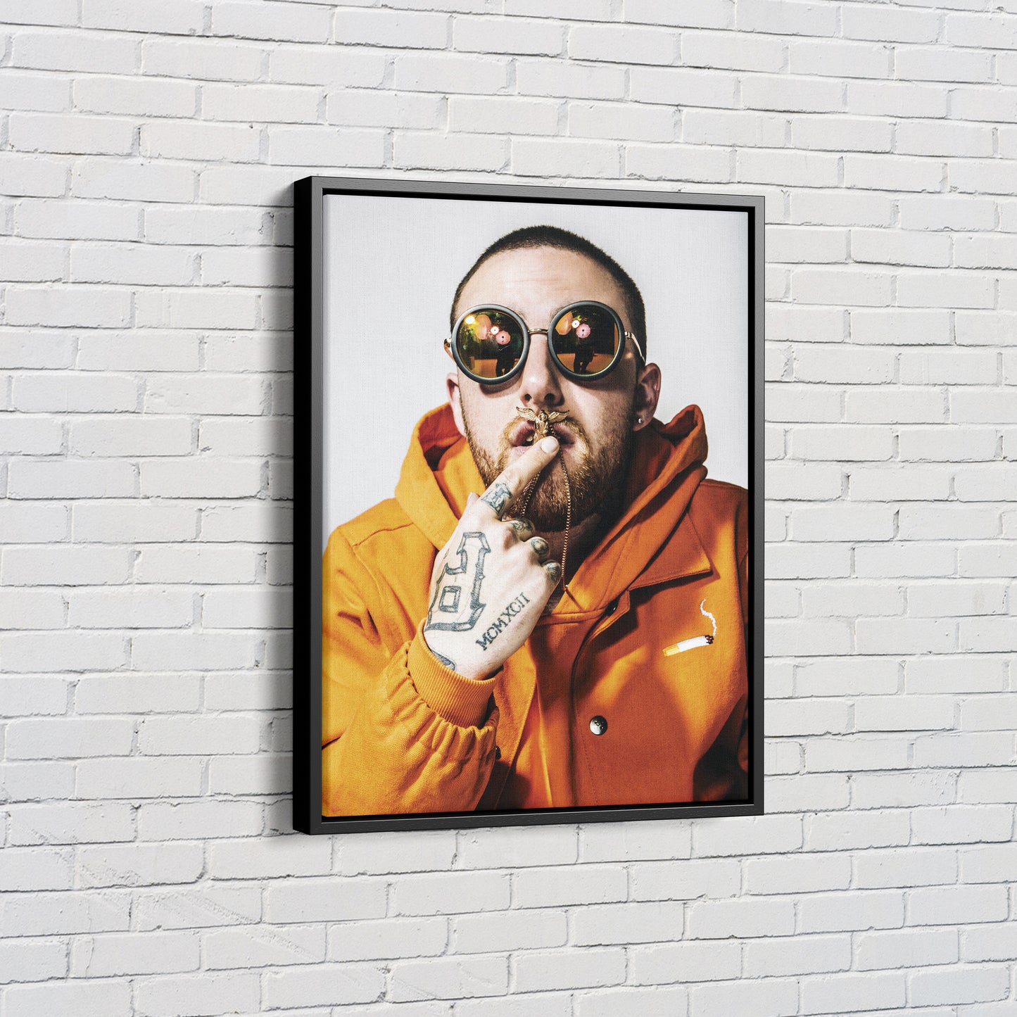 Mac Miller Poster Rapper Hand Made Posters Canvas Wall Art Home Decor Framed Art