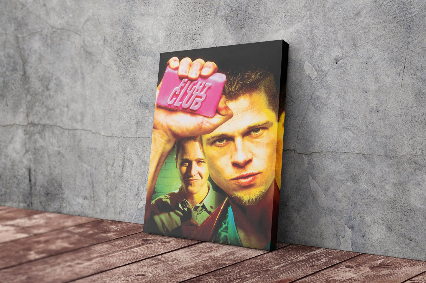 Fight Club Movie Poster Canvas Wall Art Home Decor Framed Art