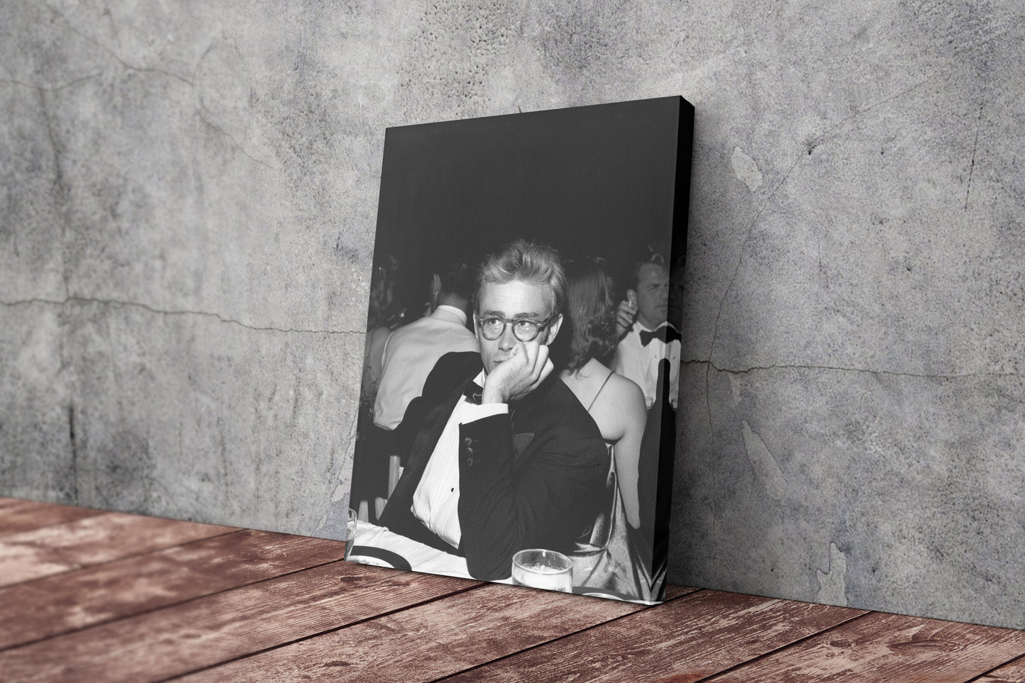 James Dean Poster American Actor Canvas Wall Art Home Decor Framed Art Poster for Home