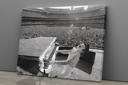 Elton John Poster at Dodger Stadium Wall Art Canvas Canvas wall art Canvas wall decor Home Decor