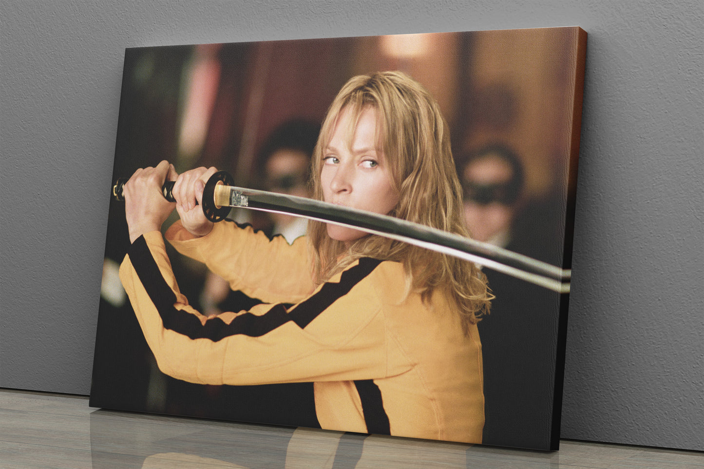 Kill Bill Uma Thurman Poster Canvas Wall Art Home Decor Framed Art