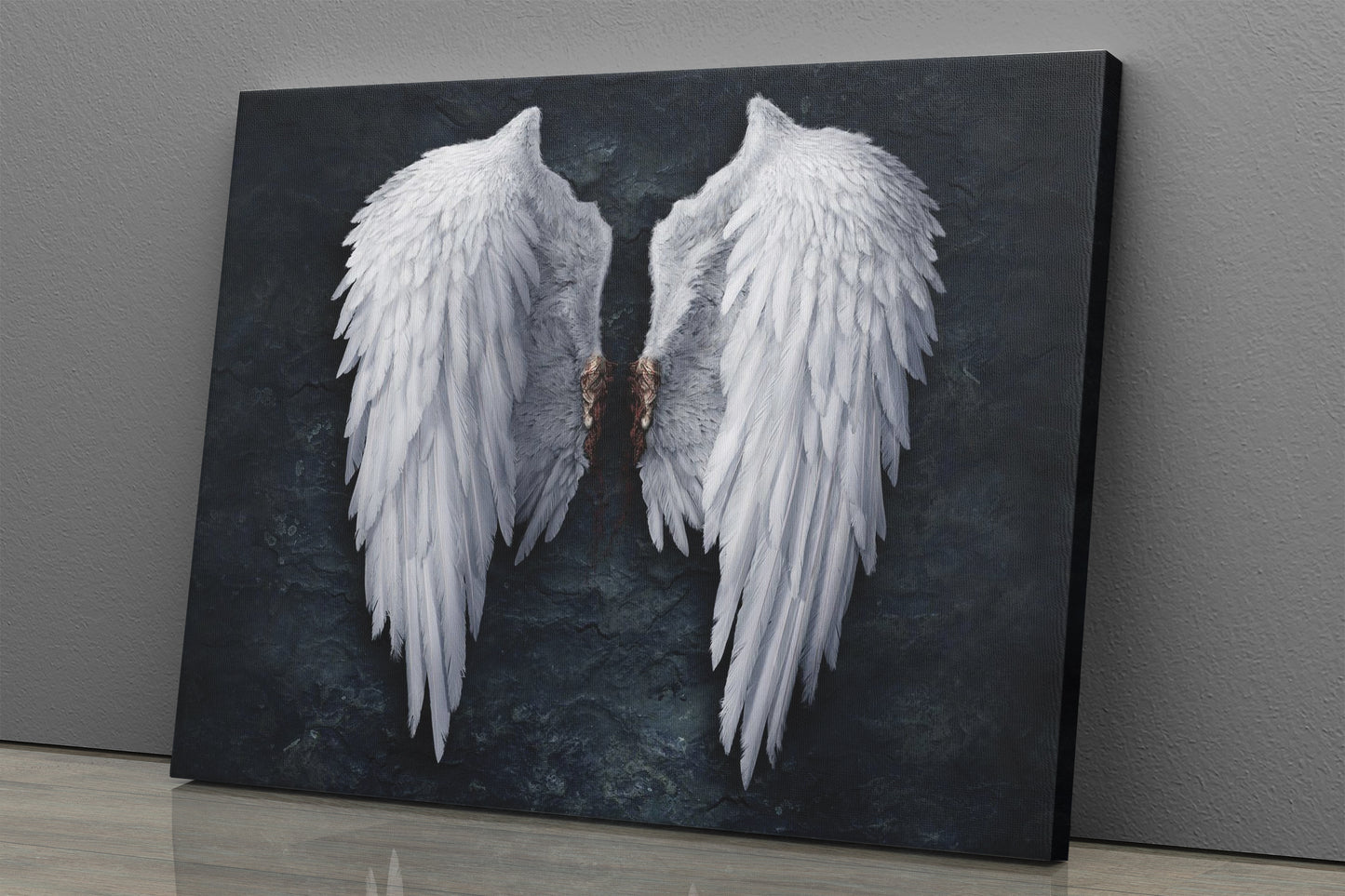 Banksy Angel White Wings Poster Street art Graffity Hand Made Posters Canvas Print Wall Art Home Decor