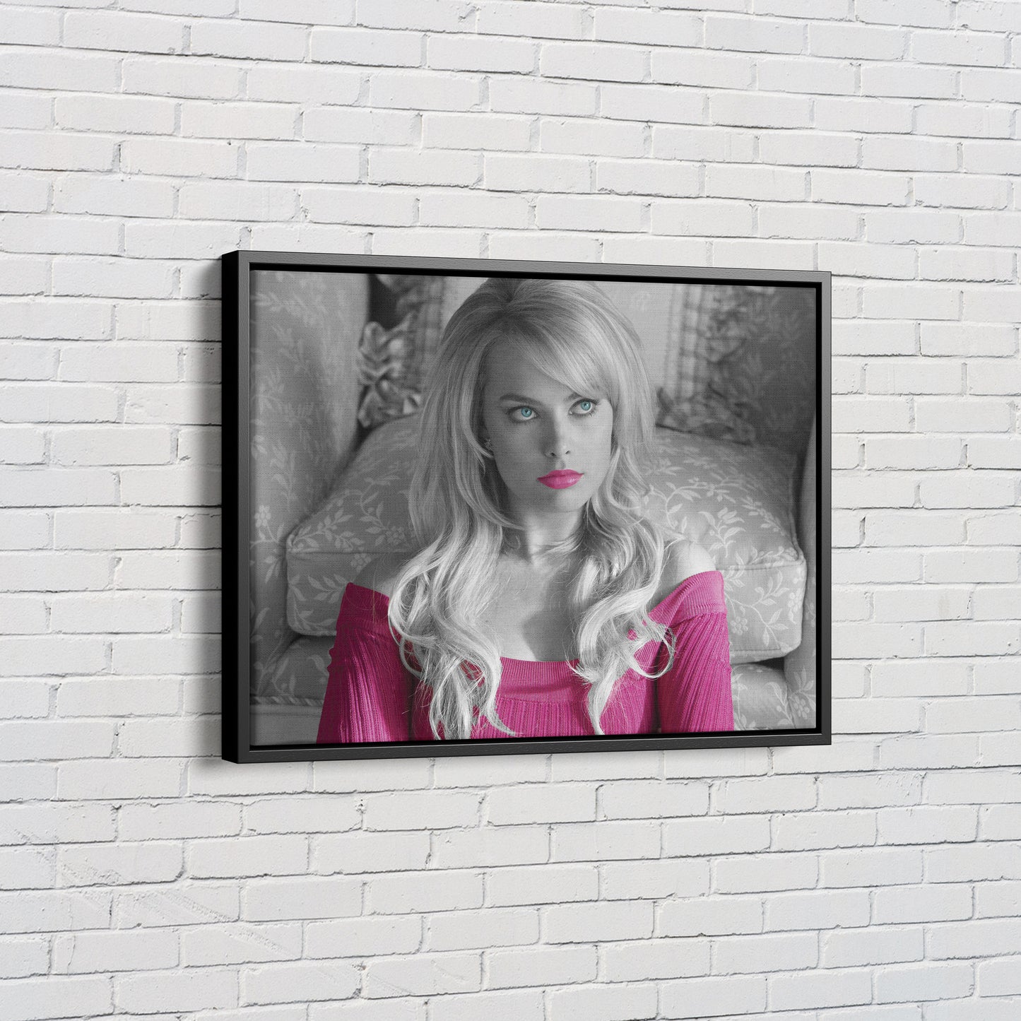 Margot Robbie Poster Wolf of Wall Street Canvas Wall Art Home Decor Framed Art