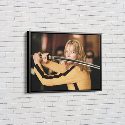 Kill Bill Uma Thurman Poster Canvas Wall Art Home Decor Framed Art