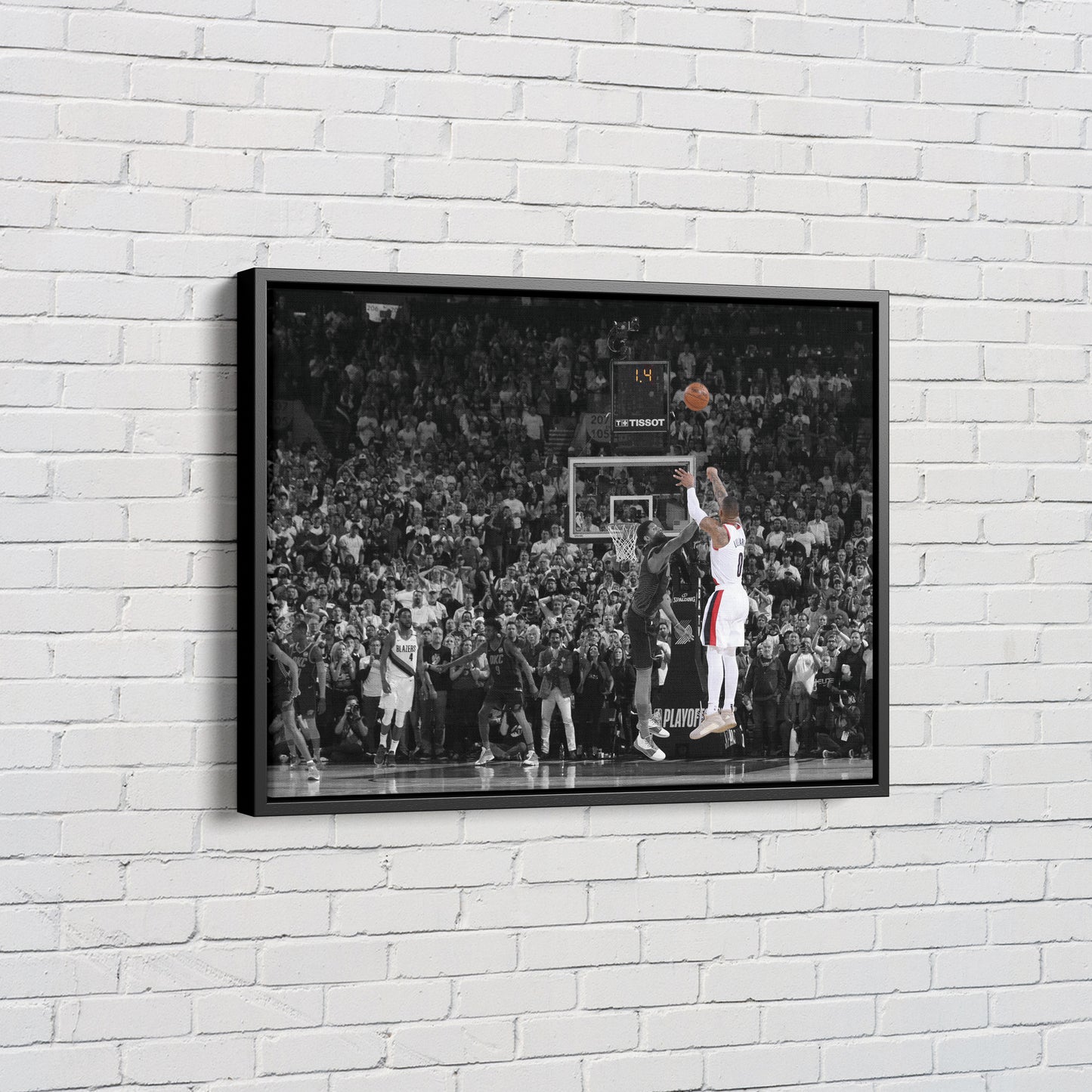 Damian Lillard Poster Dame Time Canvas Wall Art Home Decor Framed Art