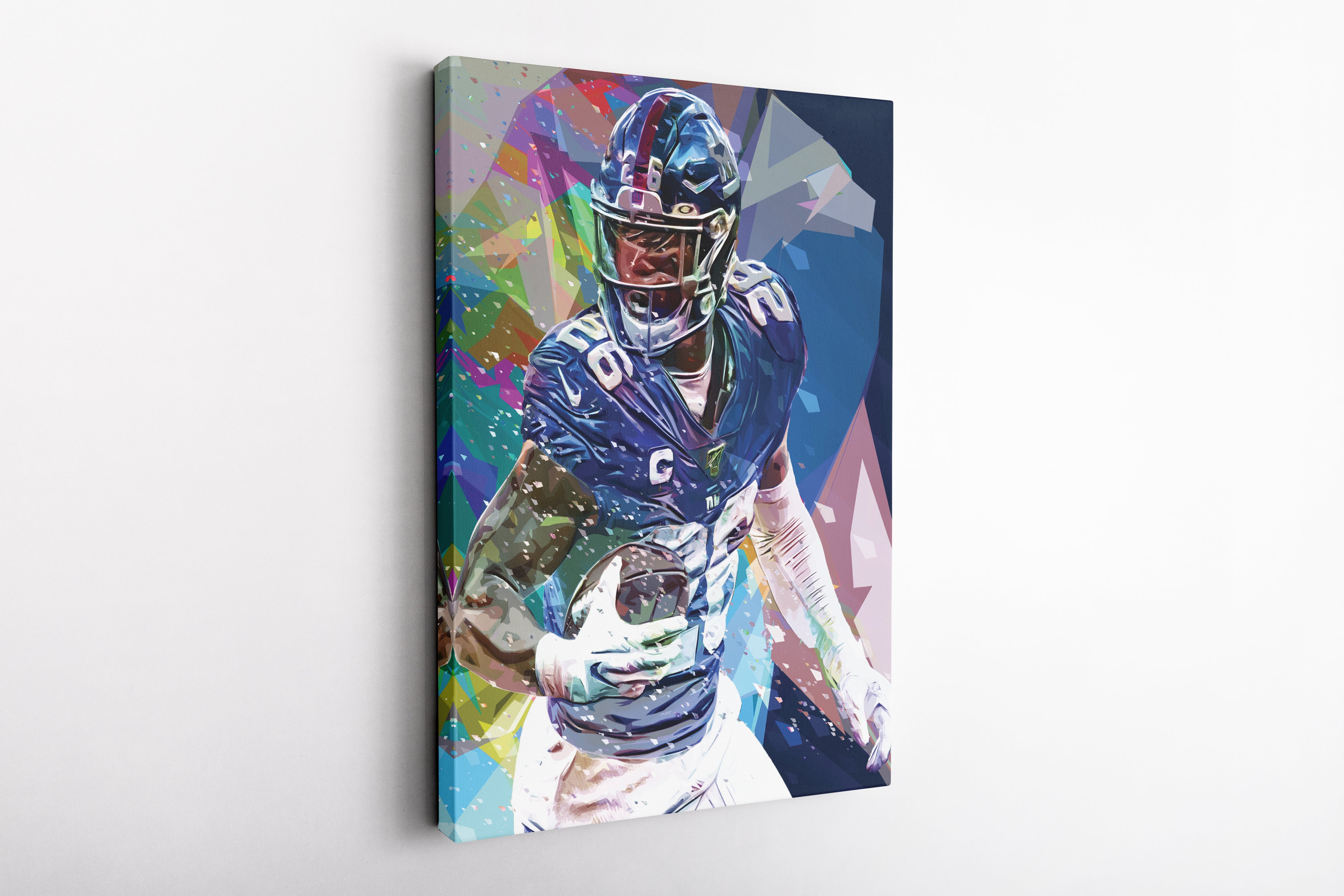 Saquon Barkley New York Giants Poster Wall Artsports 