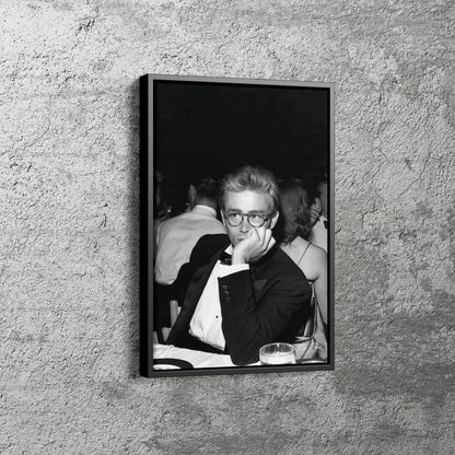 James Dean Poster American Actor Canvas Wall Art Home Decor Framed Art Poster for Home