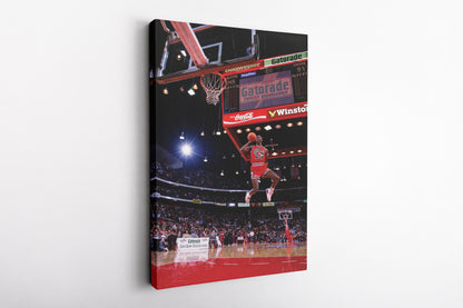 Jordan Poster Slam dunk Basketball Canvas Wall Art Home Decor Framed Art