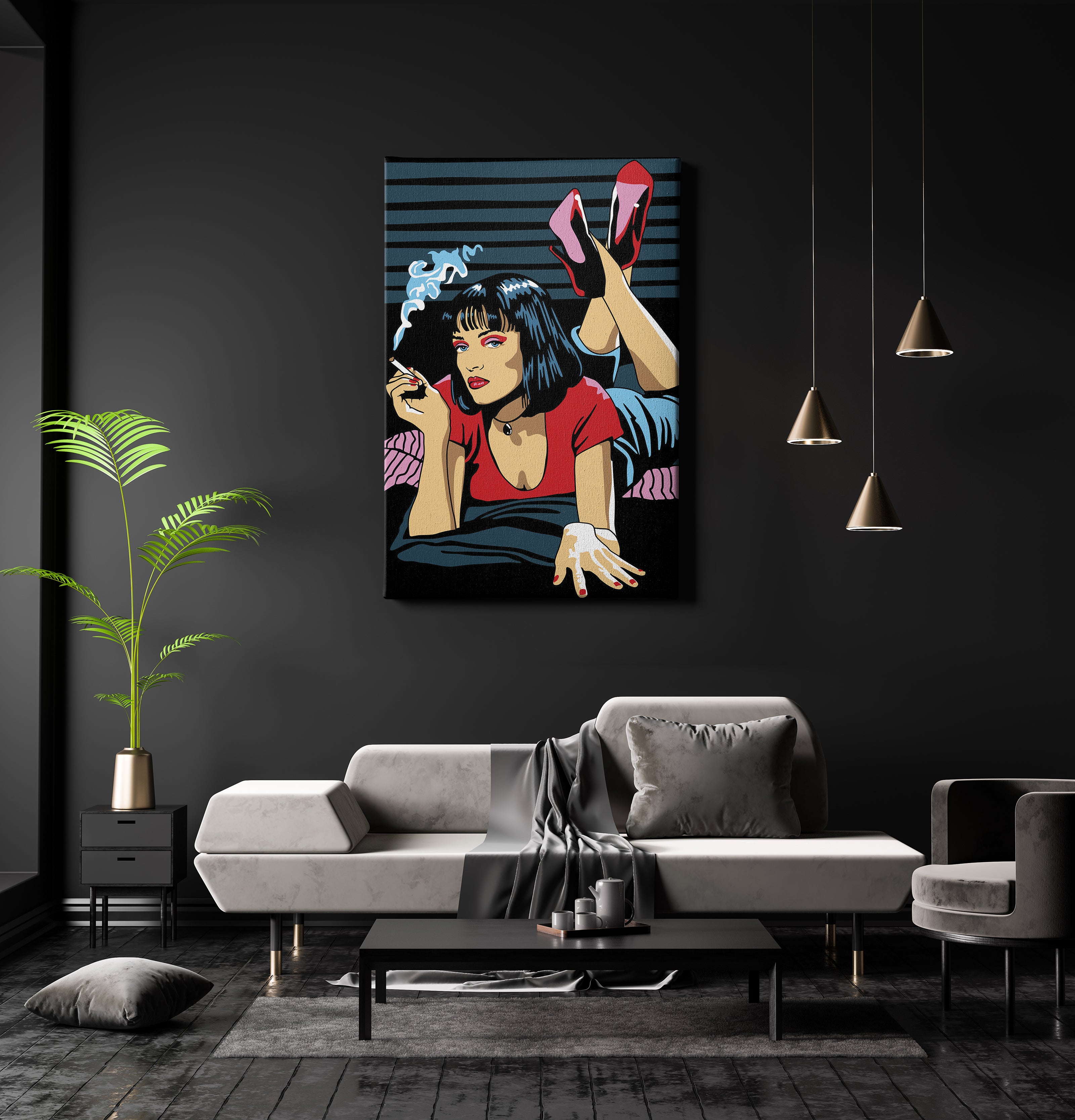 Pulp Fiction Poster, Pulp Fiction Print, Pulp Fiction Decor, Pulp