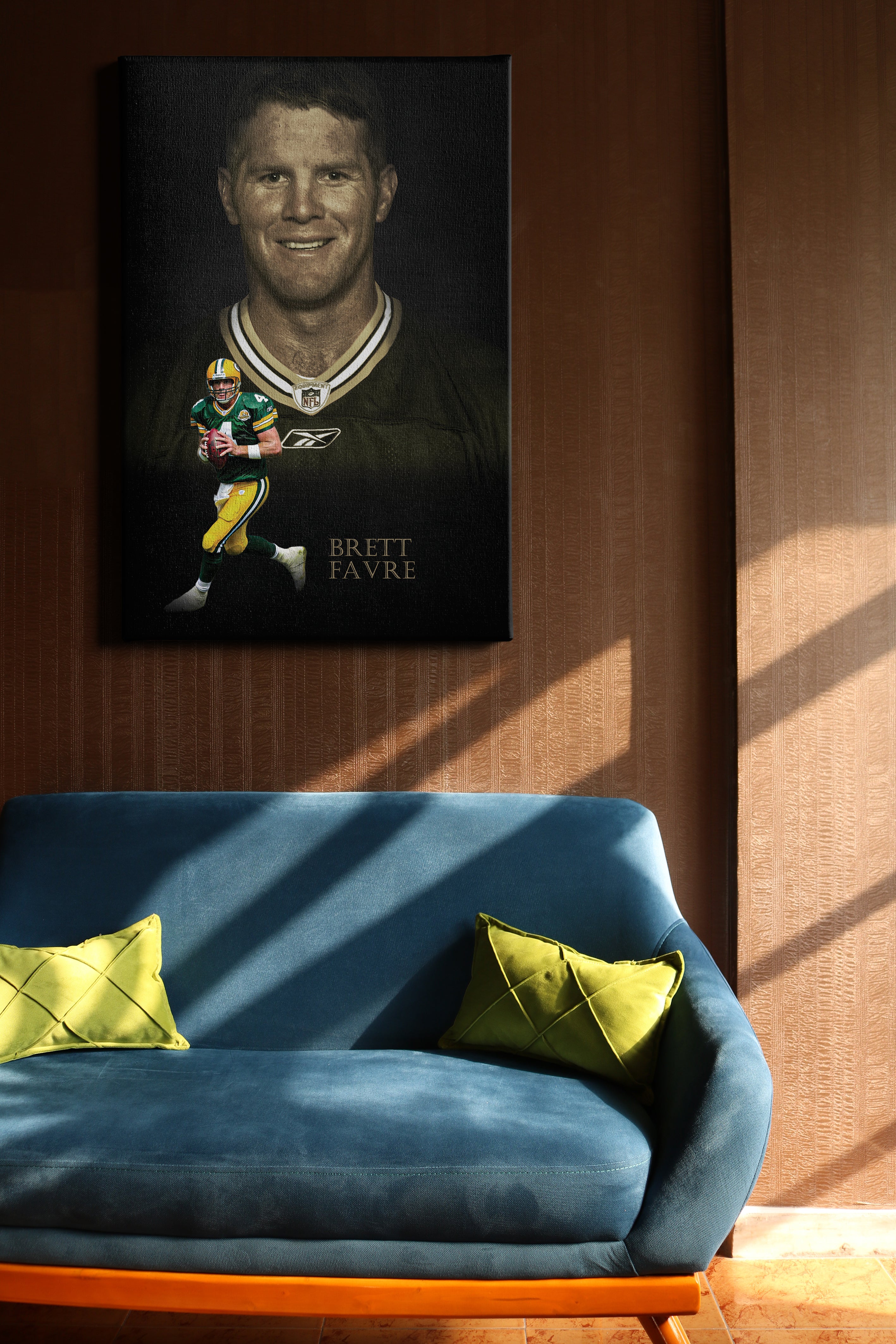 Brett Favre Green Bay Packers Art Poster