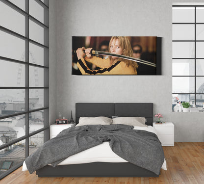 Kill Bill Uma Thurman Poster Canvas Wall Art Home Decor Framed Art