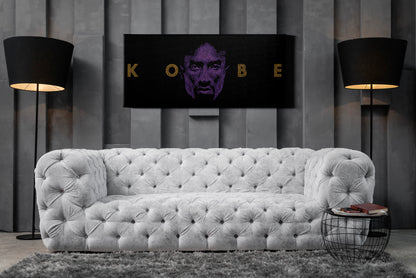 Kobe Bryant Graphical Effect Canvas Poster Wall Art Print Home Decor Framed Art