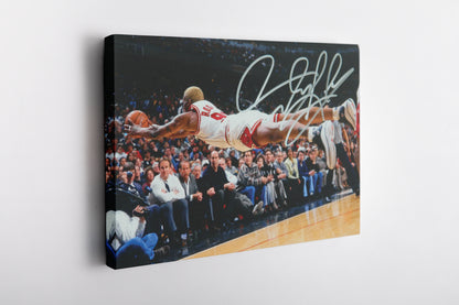 Dennis Rodman Poster Chicago Bulls Basketball Canvas Wall Art Home Decor Framed Art