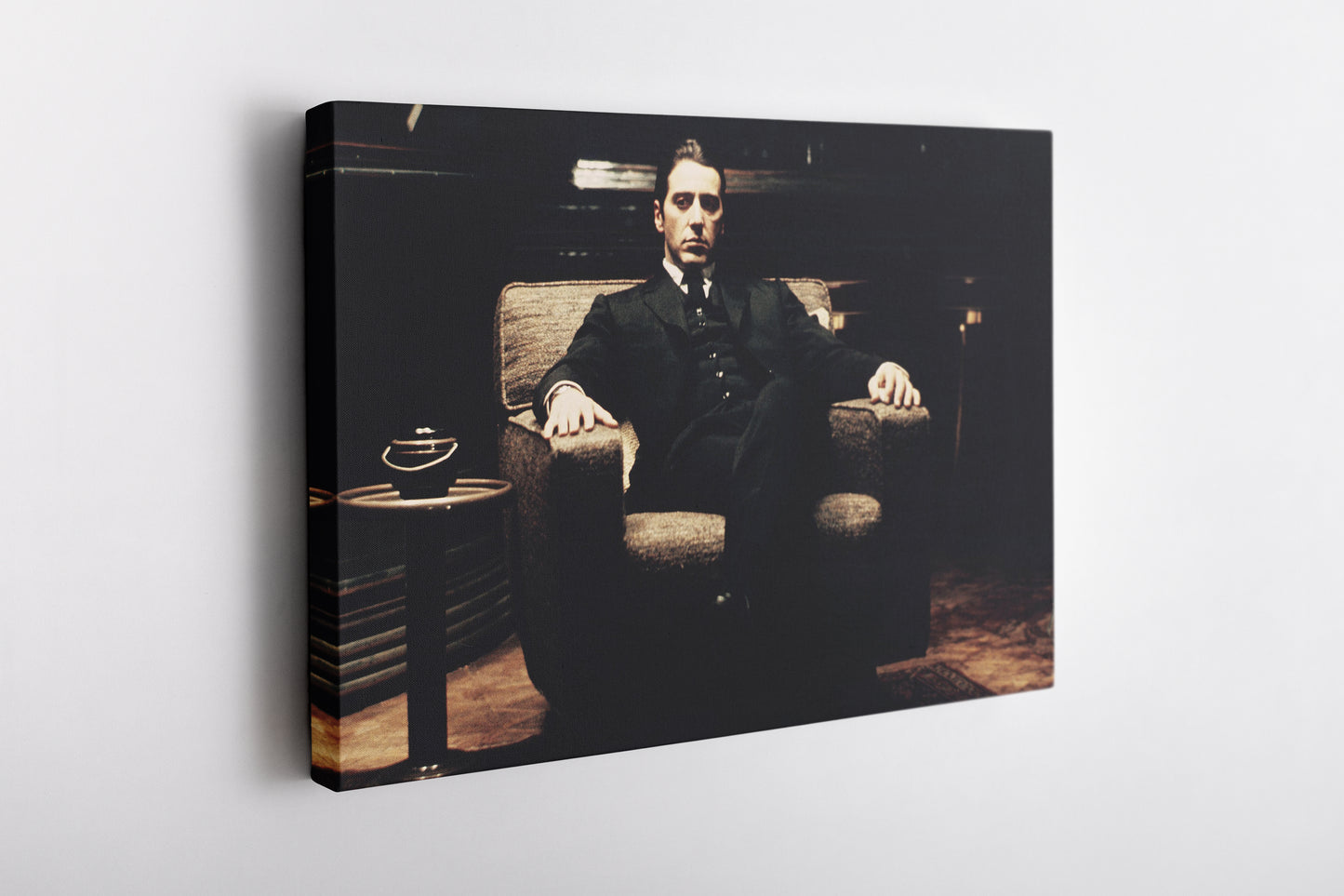 God Father Poster Movie Al Pacino Canvas Wall Art Home Decor Framed Art