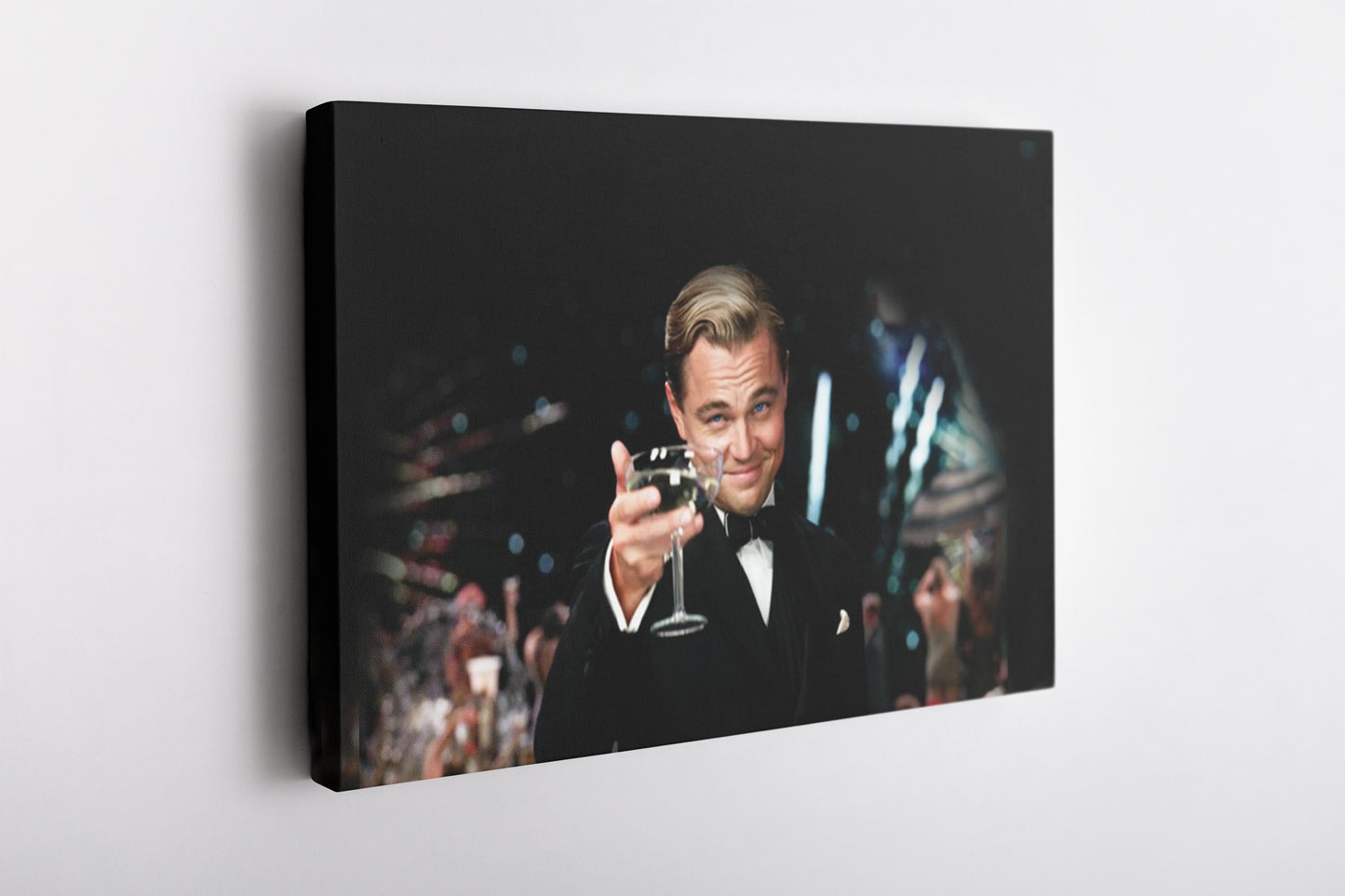 The Great Gatsby Poster Leonardo DiCaprio Movie Wall Art Canvas Canvas wall art Canvas wall decor Home Decor