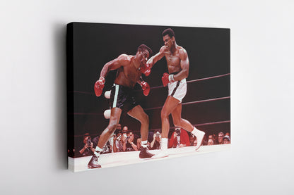 Muhammad Ali Poster Boxing Wall Art Home Decor Hand Made Canvas Print
