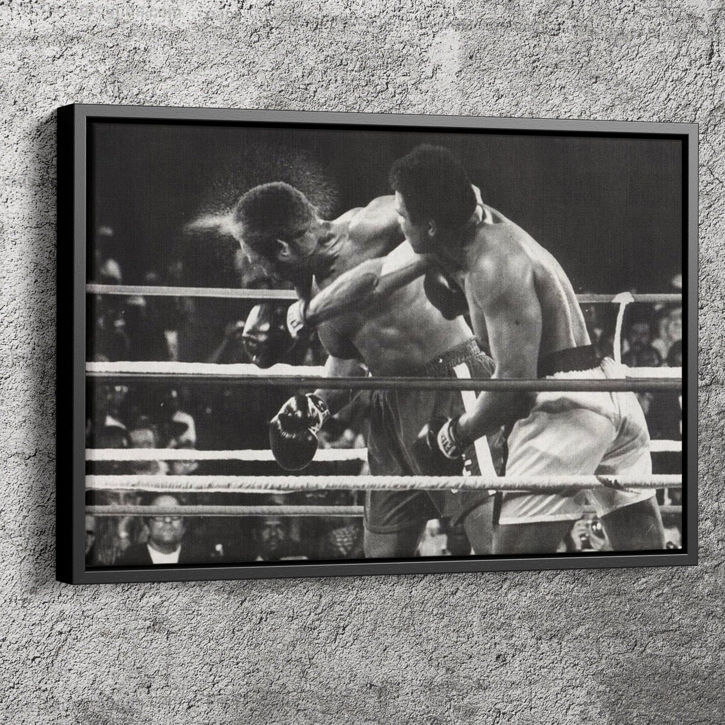 Muhammad Ali Joe Frazier Boxing Canvas Wall Art Home Decor Framed Art