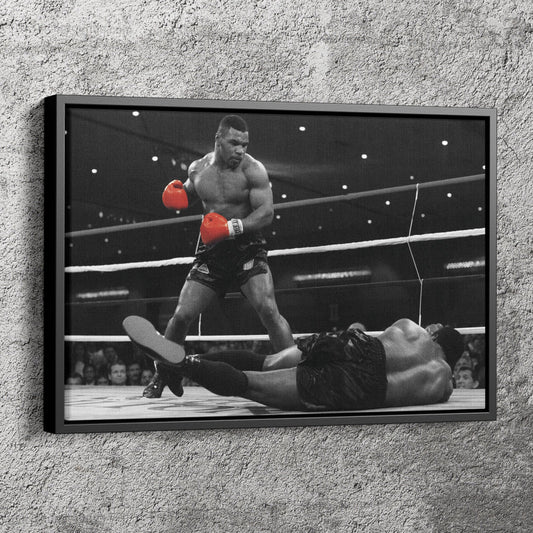 Mike Tyson Poster Boxing Canvas Wall Art Home Decor Framed Art