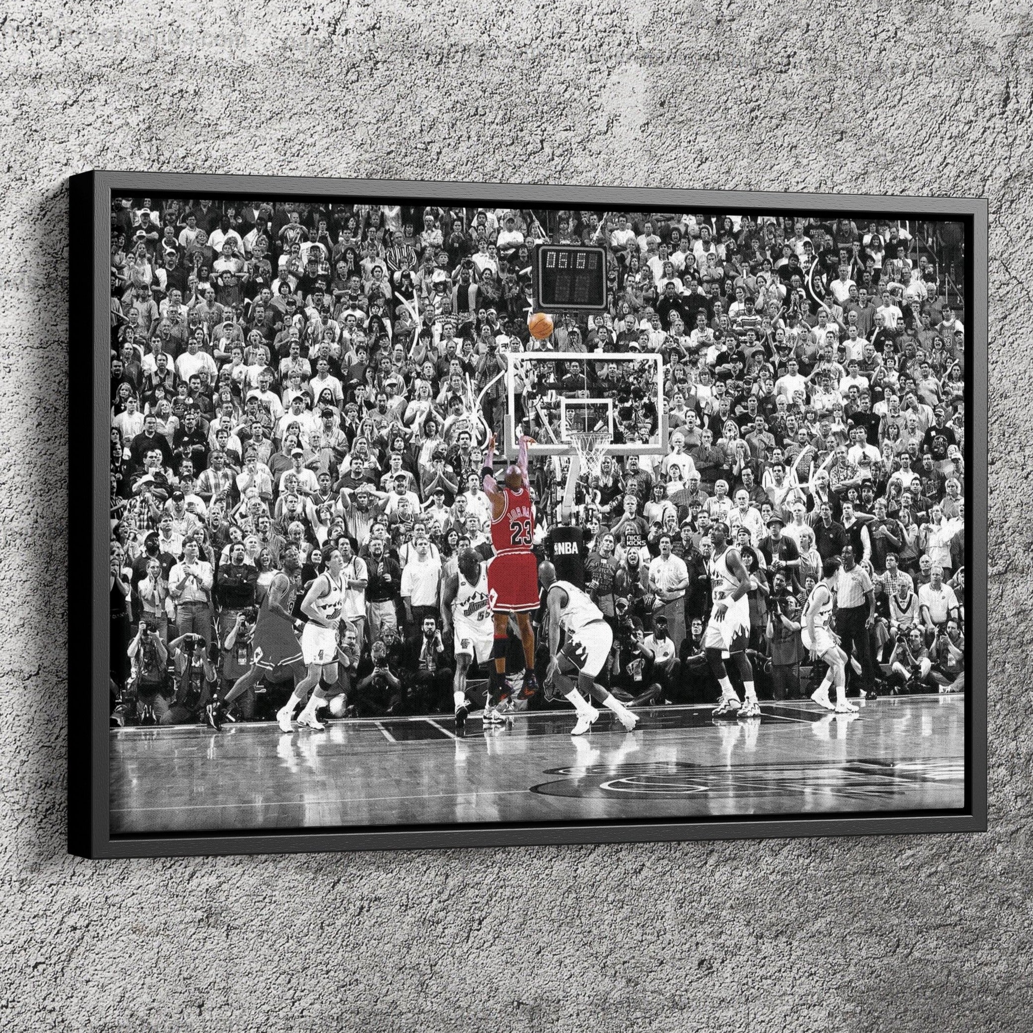 Michael Jordan Smoking Poster Chicago Bulls Basketball Hand Made Posters  Canvas Print Wall Art Home Decor