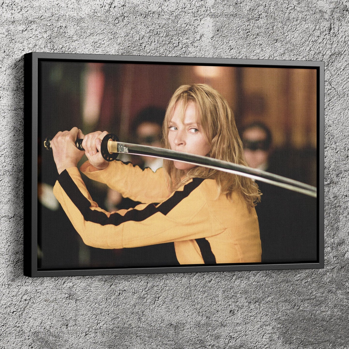 Kill Bill Uma Thurman Poster Canvas Wall Art Home Decor Framed Art