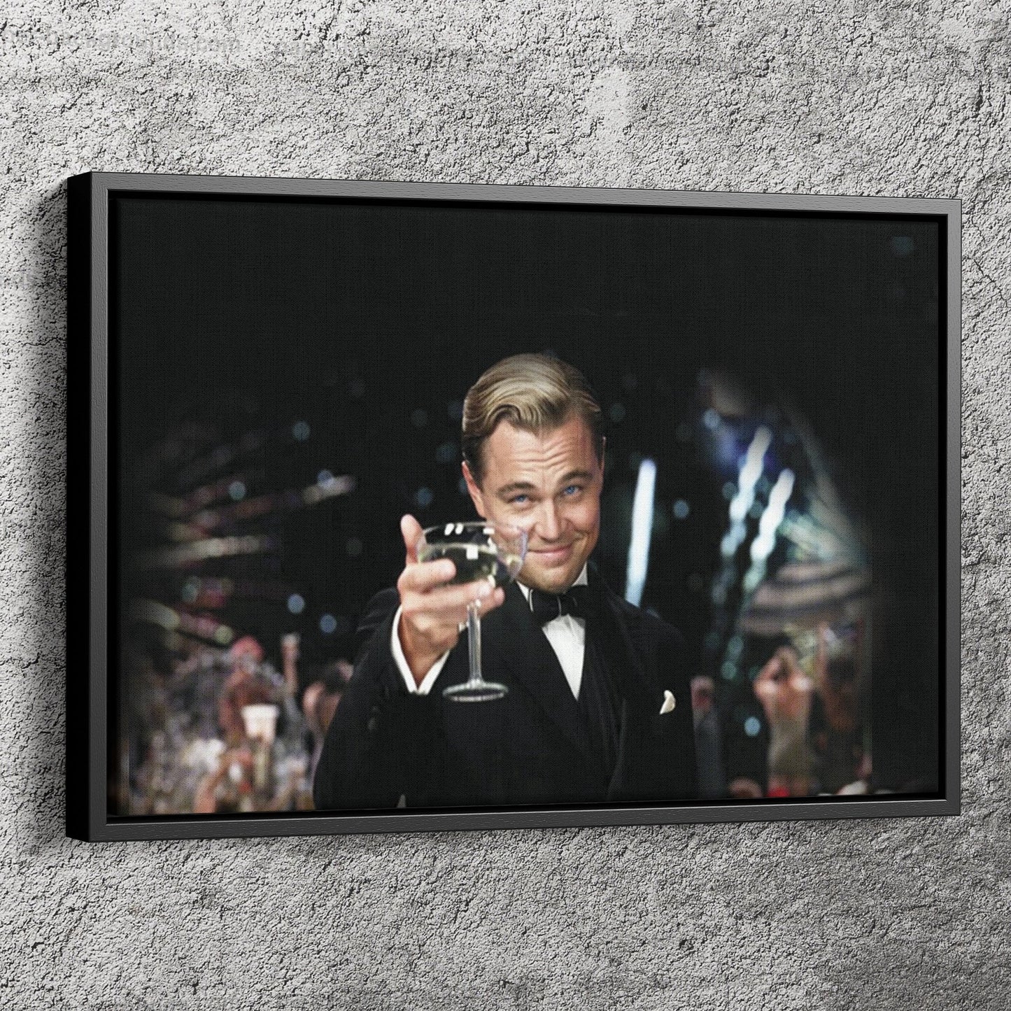 The Great Gatsby Poster Leonardo DiCaprio Movie Wall Art Canvas Canvas wall art Canvas wall decor Home Decor