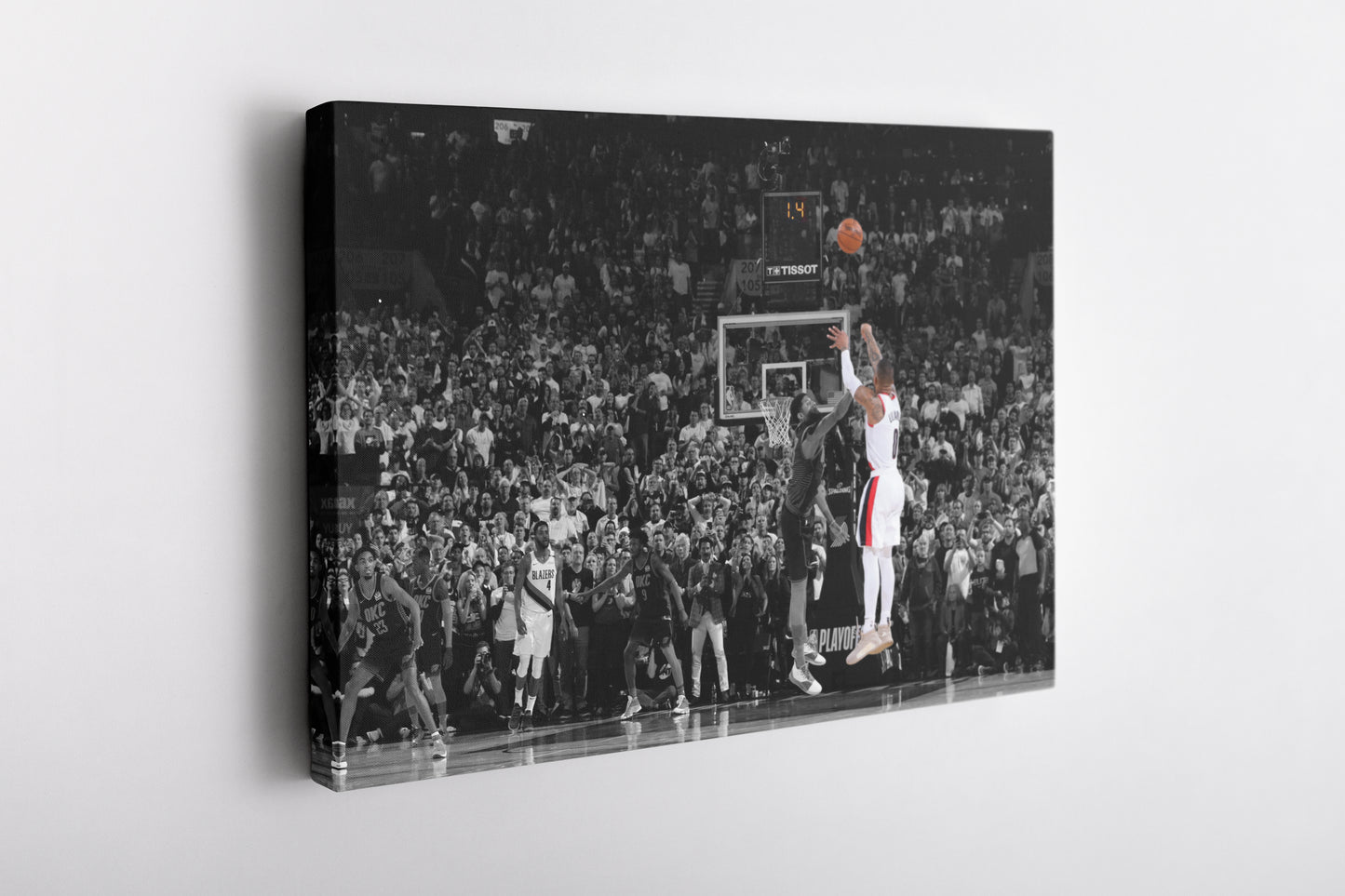 Damian Lillard Poster Dame Time Canvas Wall Art Home Decor Framed Art